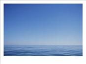 Calm-Ocean-and-Blue-Sky-off-the-Coast-of-North-Carolina-Photographic-Print-C12465269